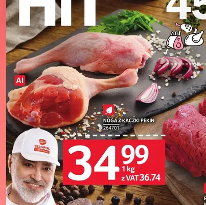 Noga z kaczki Pekin promocja w Selgros