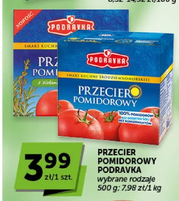 Przecier pomidorowy Podravka z ziołami promocja w ABC