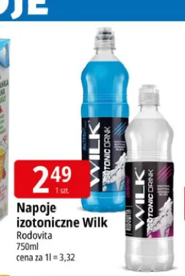 Napój izotoniczny Wilk Rodovita promocja w Leclerc