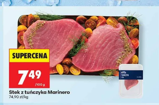Stek z tuńczyka Marinero promocja w Biedronka