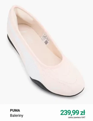 Baleriny Puma promocja w Deichmann
