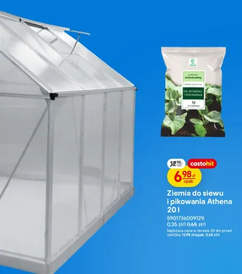 Ziemia do siewu i pikowania promocja w Castorama