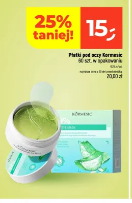 Płatki pod oczy Körmesic promocja w Dealz