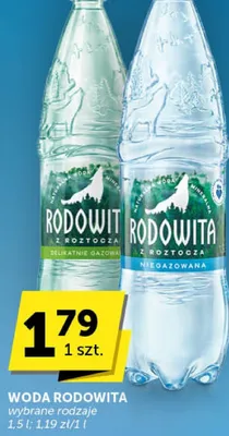 Woda Rodowita wybrane rodzaje promocja w ABC