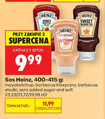 Sos Heinz promocja w Biedronka