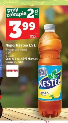 Napój Nestea Lemon promocja w TOPAZ