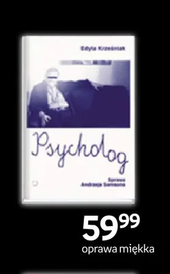 Książka Psycholog Edyta Krześniak promocja w Empik