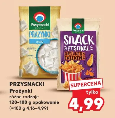 Prażynki solone Przysnacki promocja w Kaufland
