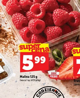 Maliny polskie promocja w TOPAZ
