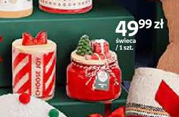 Świeca Joyful Xmas promocja w Empik