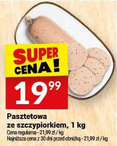 Pasztetowa ze szczypiorkiem promocja w Twój Market