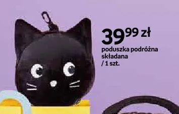 Poduszka podróżna składana Paperdot Purrrfect School promocja w Empik