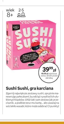 Gra karciana Sushi Sushi Professor Puzzle promocja w Empik