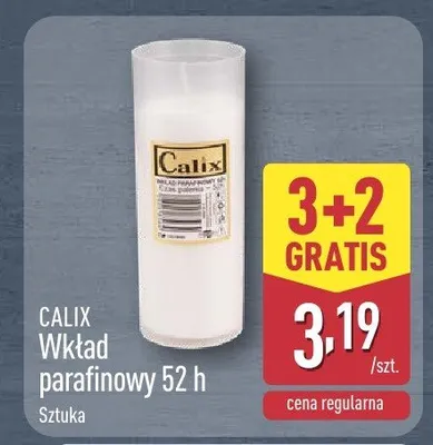 Wkład parafinowy 52 h  promocja w Aldi