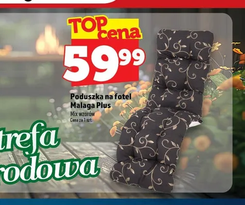 Poduszka na fotel Malaga Plus promocja w TOPAZ