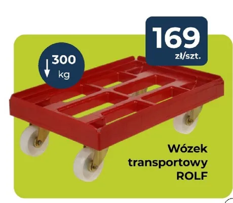 Wózek transportowy ROLF promocja w PSB Mrówka