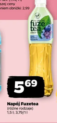 Napój Fuzetea promocja w Netto