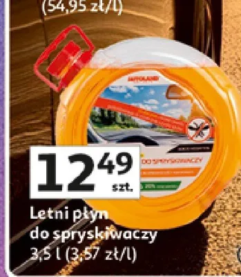 Letni płyn do spryskiwaczy Autoland promocja w Auchan