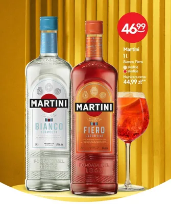 Wermut Martini Fiero słodkie promocja w Żabka