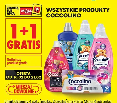 Produkty Coccolino promocja w Biedronka