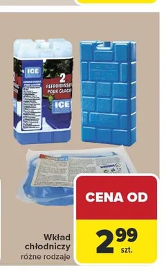 Wkład chłodniczy miękki Ice Blocks 2-pak promocja w Carrefour