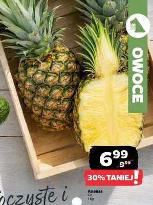 Ananas luz promocja w Netto