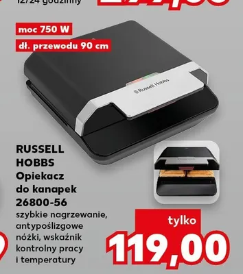 Opiekacz do kanapek Russell Hobbs promocja w Kaufland