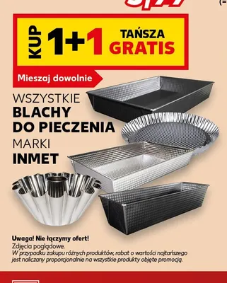 Blachy do pieczenia marki Inmet promocja w Kaufland
