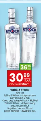 Wódka Stock 40% vol. promocja w Twój Market