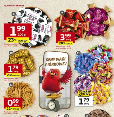 Paluszki słone, z makiem lub z sezamem promocja w Auchan