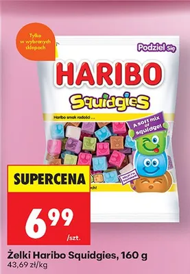 Żelki Squidgies promocja w Biedronka
