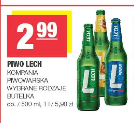 Piwo Lech promocja w SPAR