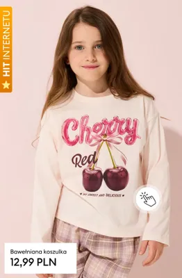 Bawełniana koszulka promocja w Sinsay