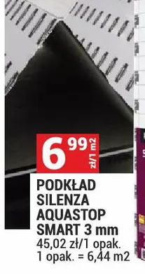 Podkład Silenza Aquastop Smart 3 mm promocja w Merkury Market