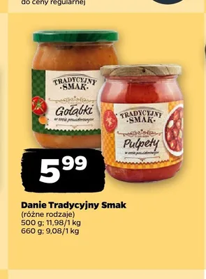 Gołąbki w sosie pomidorowym Tradycyjny Smak promocja w Netto