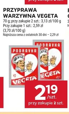 Przyprawa warzywna Vegeta promocja w Stokrotka