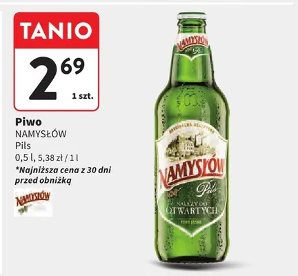 Piwo Pils promocja w Intermarche