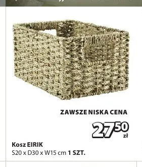 Kosz EIRIK promocja w Jysk