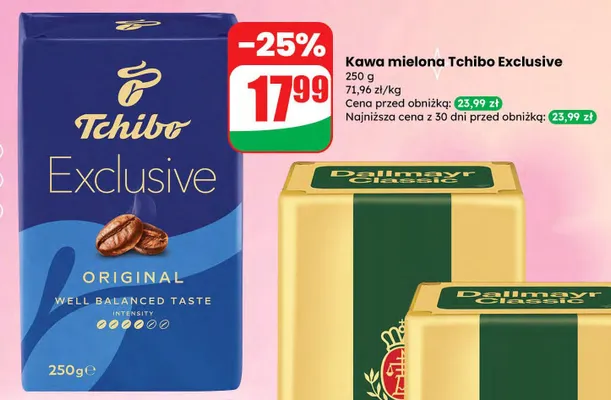 Kawa mielona Exclusive promocja w Dino