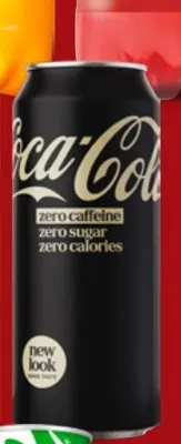 Napój gazowany Coca-Cola Zero Caffeine Zero Sugar promocja w Lidl