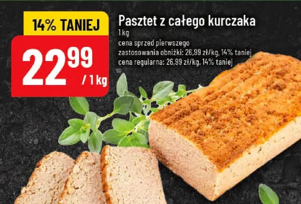 Pasztet z całego kurczaka promocja w POLOmarket