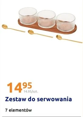 Zestaw do serwowania promocja w Action