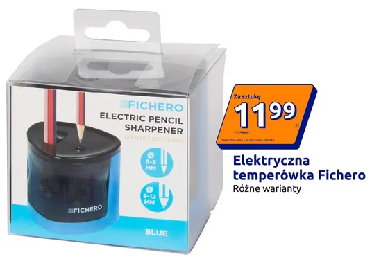 Elektryczna temperówka Fichero promocja w Action