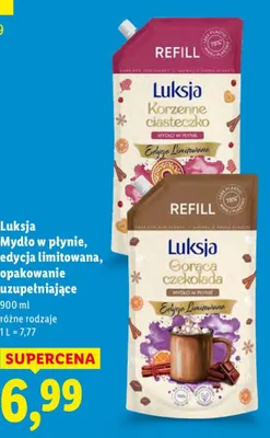 Mydło w płynie, edycja limitowana, opakowanie uzupełniające promocja w Lidl