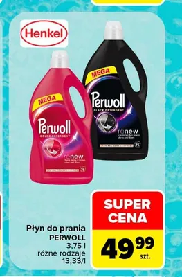 Płyn do prania Perwoll Renew Color promocja w Carrefour