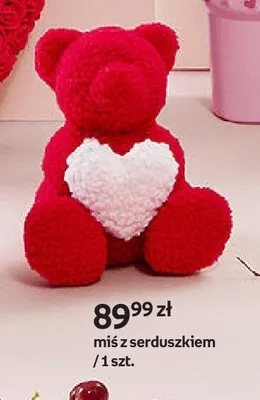 Miś z serduszkiem promocja w Empik