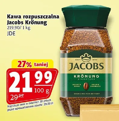 Kawa rozpuszczalna Jacobs Krönung promocja w Prim Market