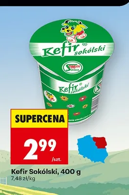 Kefir Sokólski promocja w Biedronka