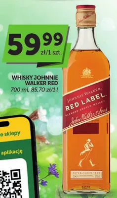 Whisky red Johnnie Walker promocja w ABC
