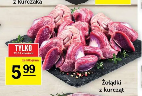 Żołądki z kurcząt promocja w Gram Market